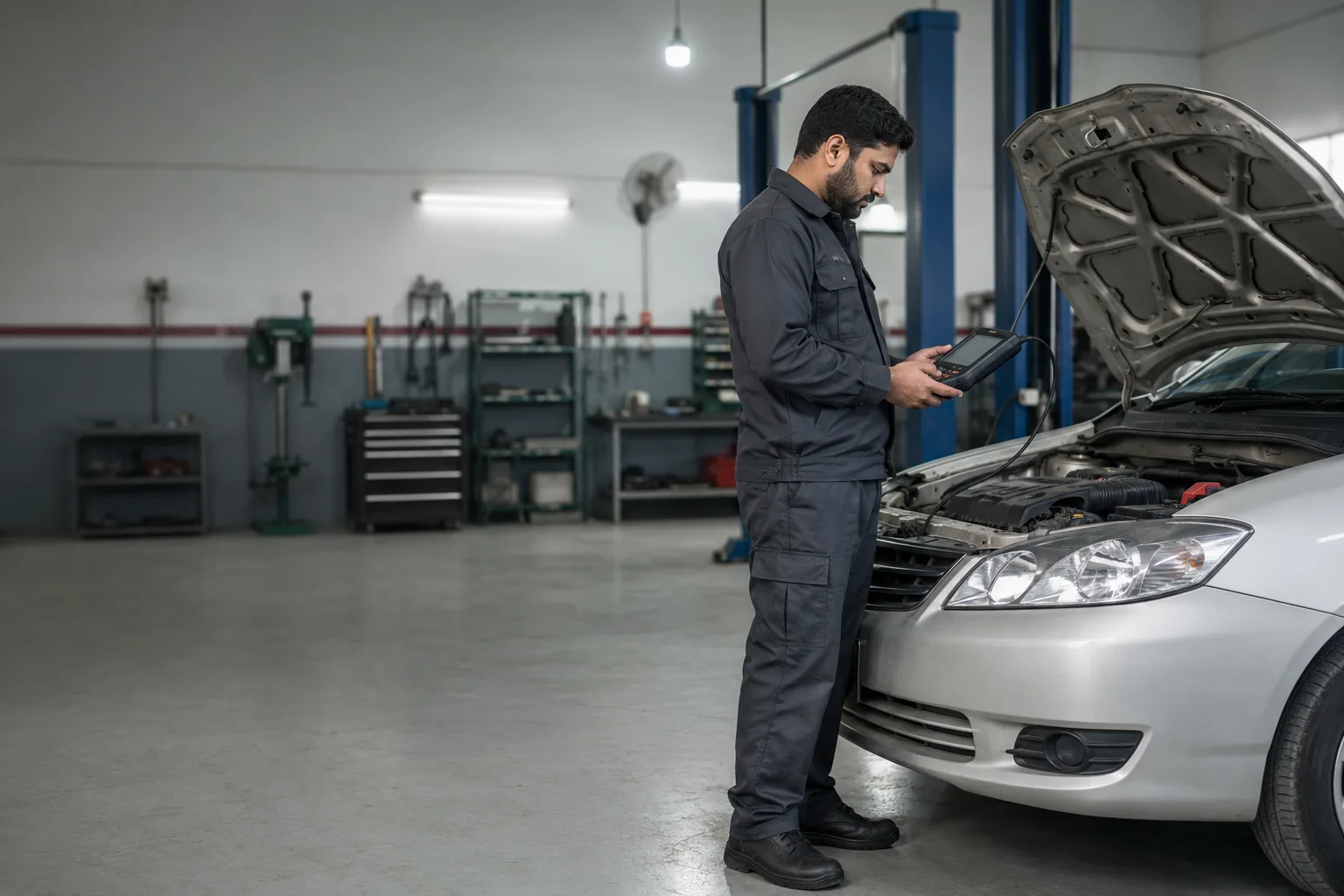 Car Wash & Detailing professional illustration